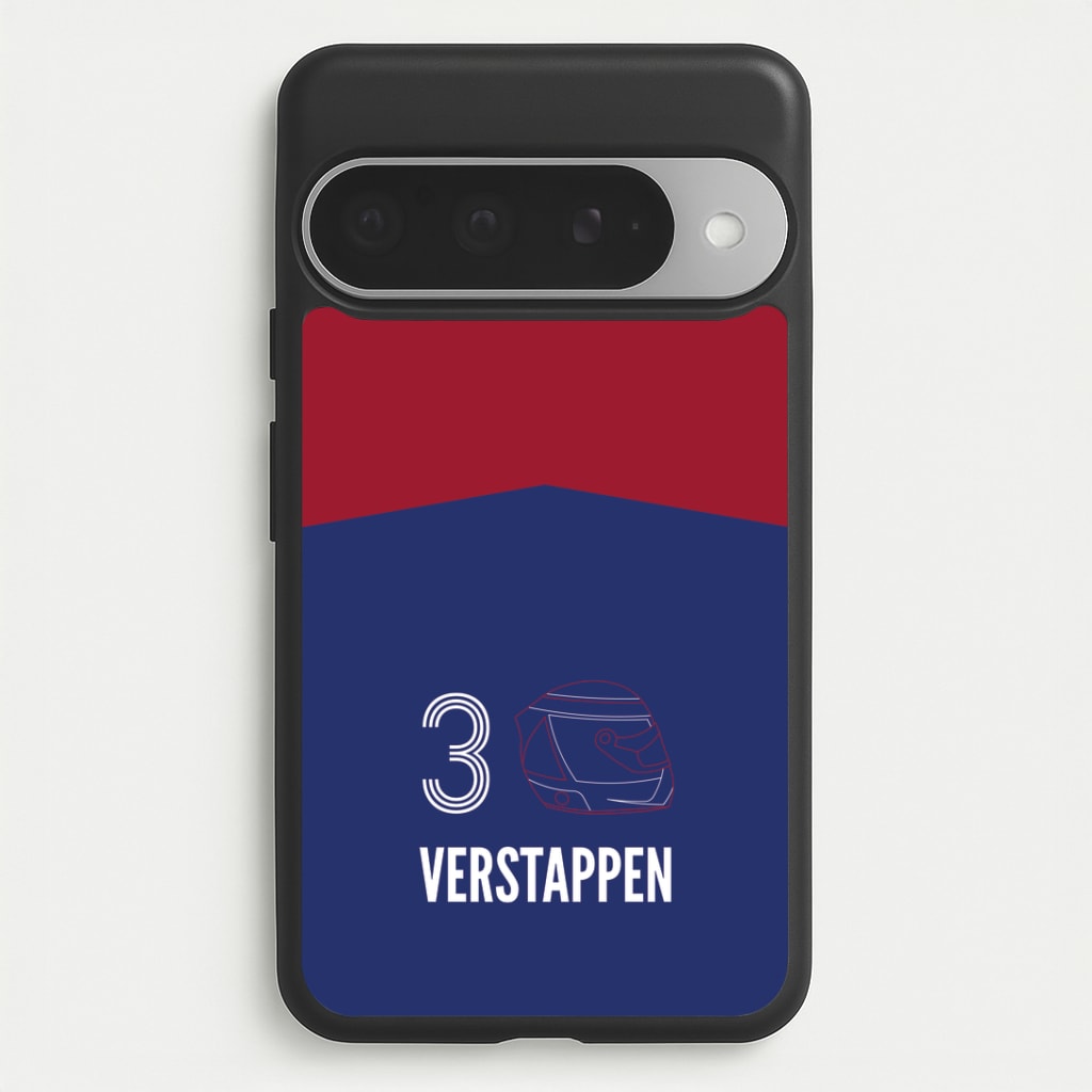 Verstappen Helmet 2026 Google Pixel 10 Pro XL Case