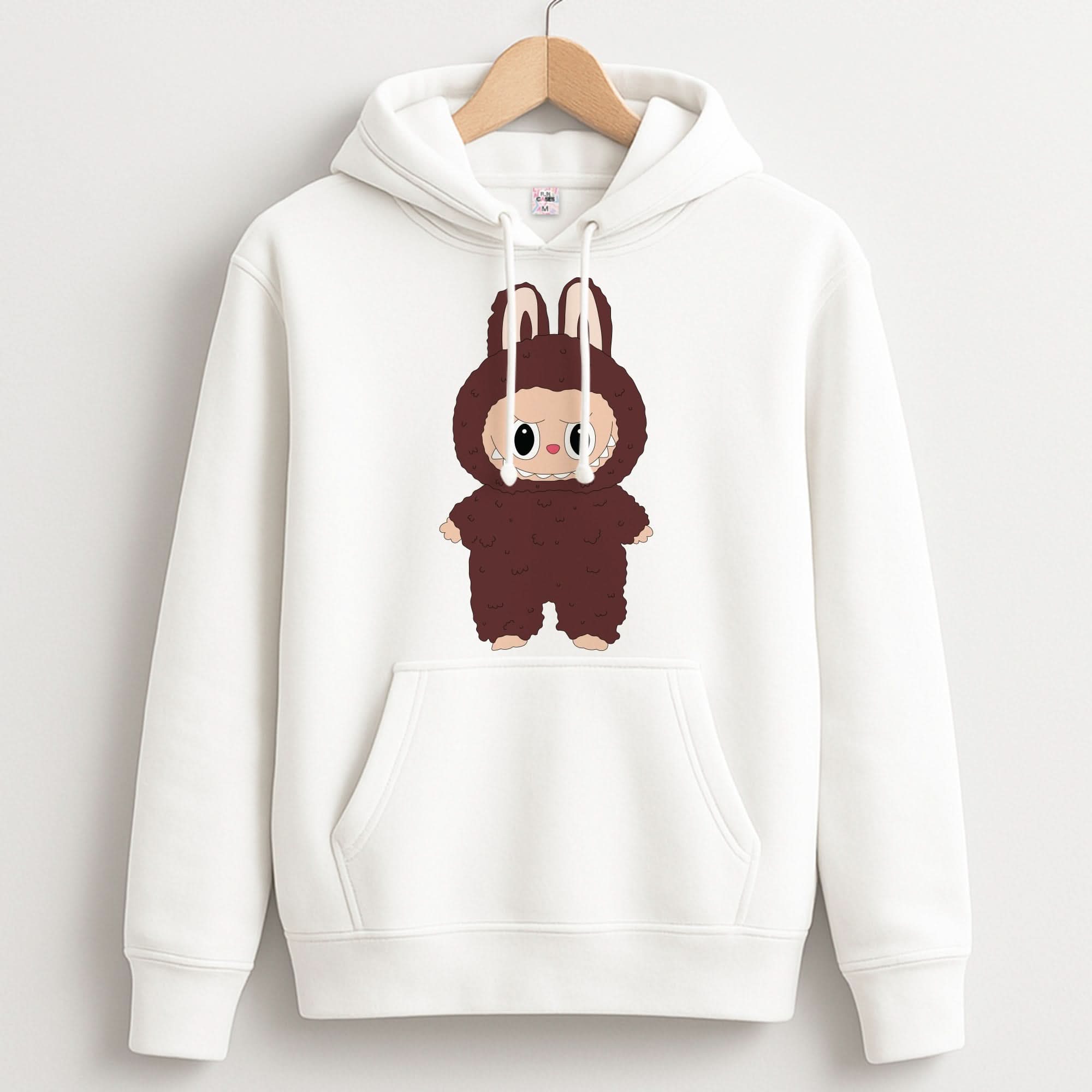 Cute Brown Monster Unisex Hoodie