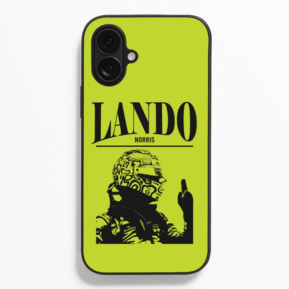 Lando Black And Green  iPhone 16 Plus Case