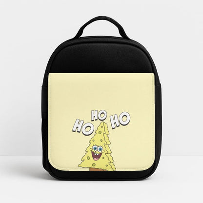 Christmas Tree Cartoon Sponge Insulated Lunch Bag