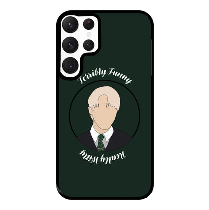 Terribly Funny, Really Witty Draco Malfoy Phone Case