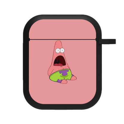 Surprised Patrick AirPods Case