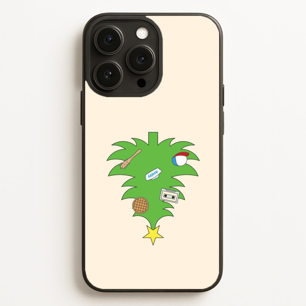 Upside Down Christmas Tree iPhone 16 Pro Max Case
