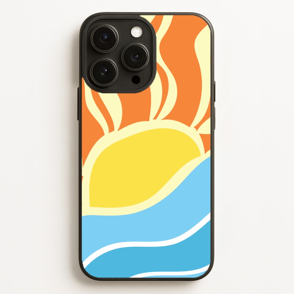Abstract Sunset  Phone Case