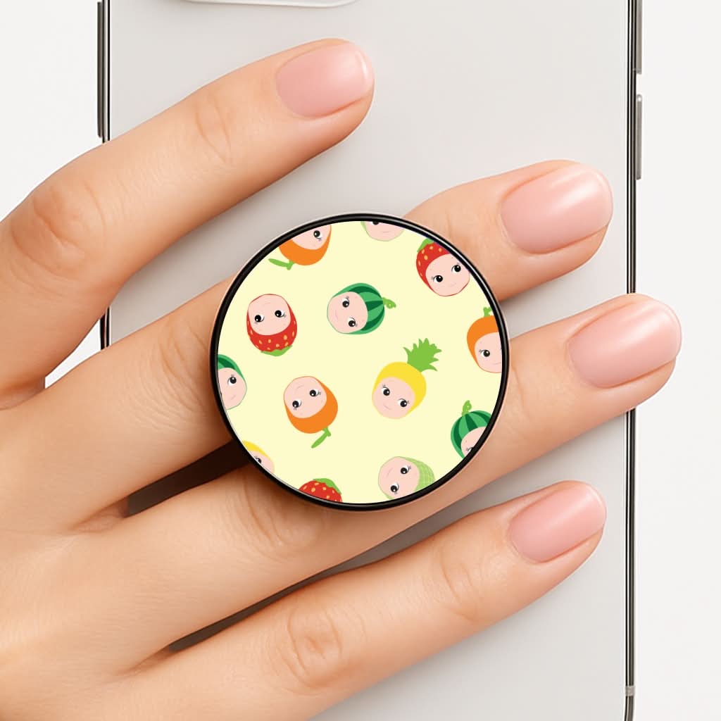 Fruit Angels Pattern FunGrip