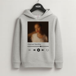 Sunshine Music Player Grey Kids Hoodie