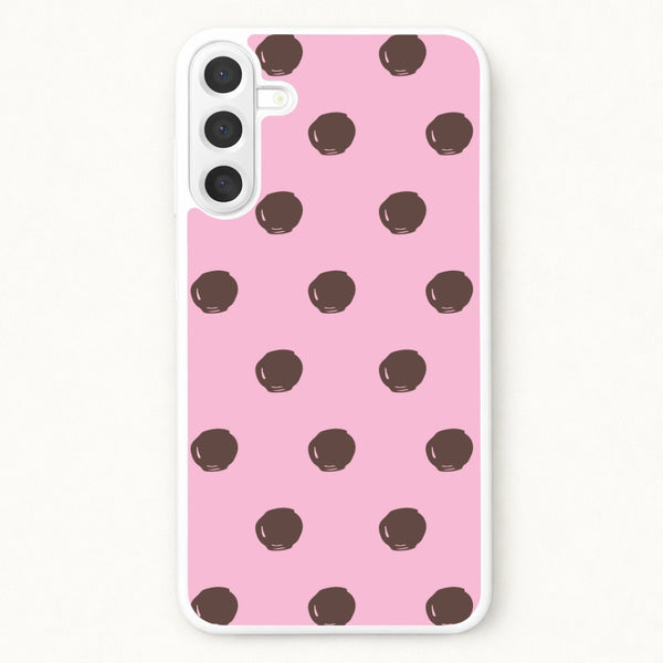 Strawberry Buttons Galaxy A57 Case