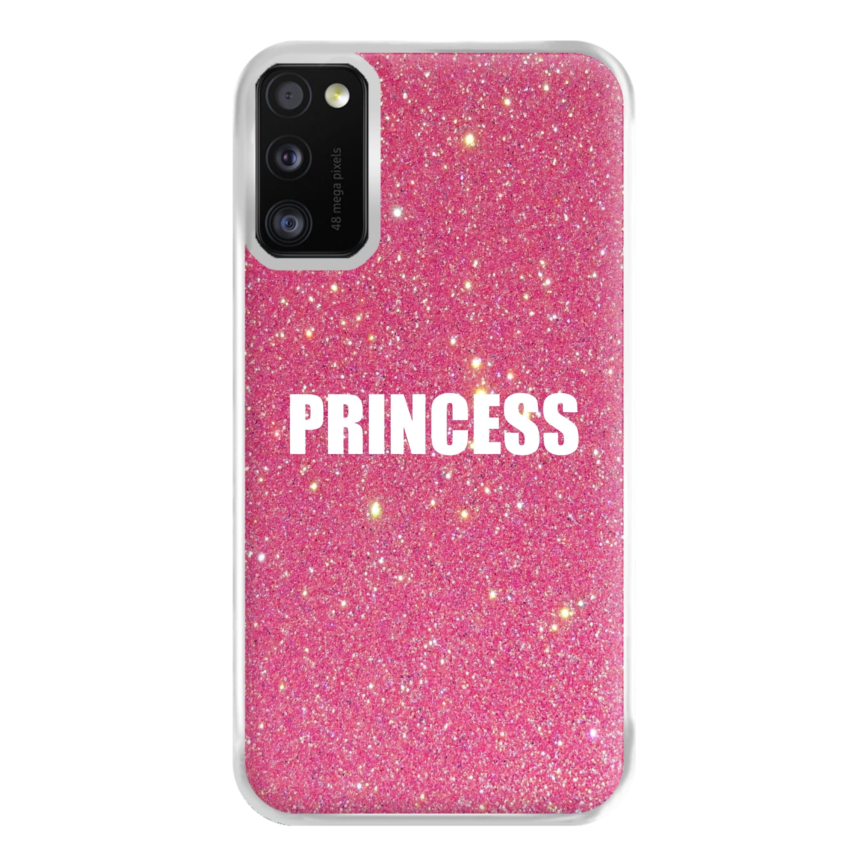 Glittery Pink Princess Phone Case