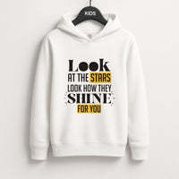 Look At The Stars Kids Hoodie