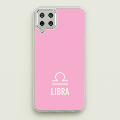Libra Pastel Zodiac Galaxy A12 Case