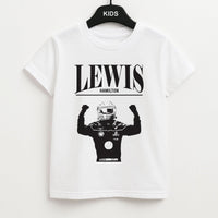 Lewis Red And Gold Kids T-Shirt