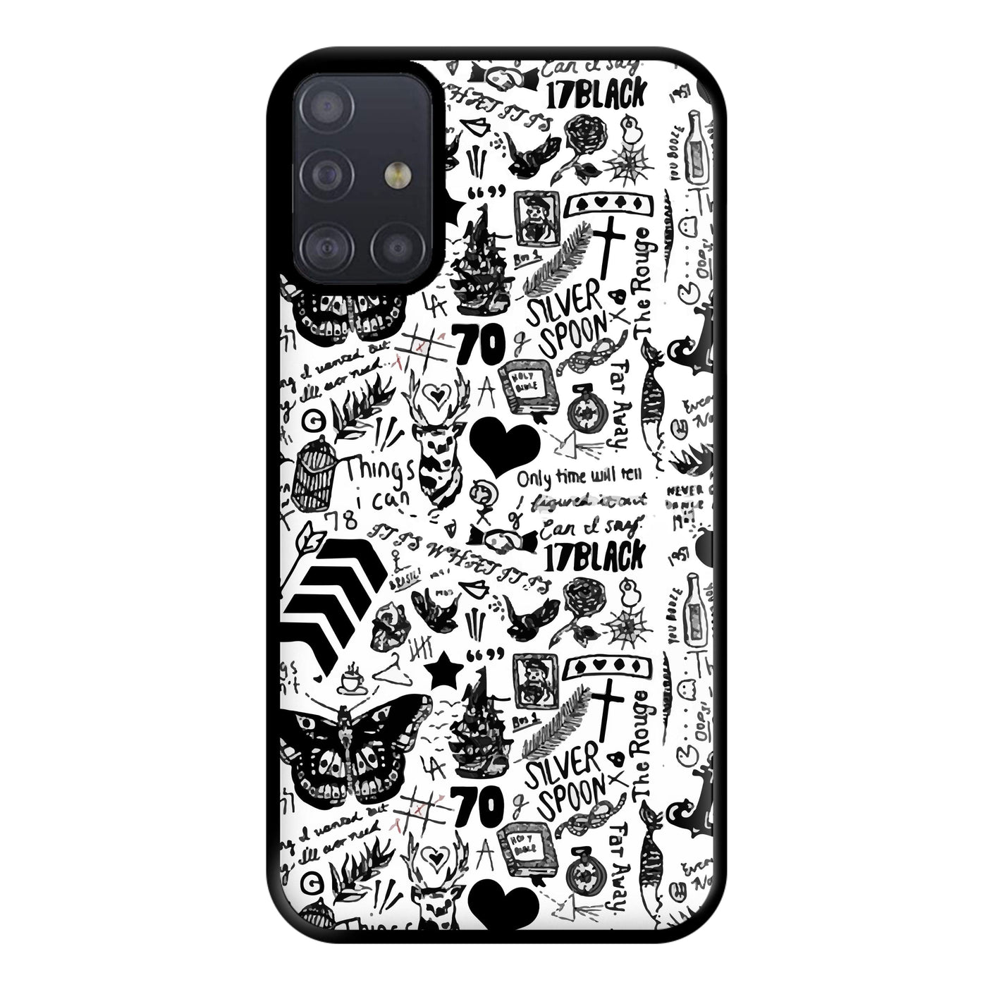 One Direction Tattoos Phone Case