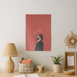 Canadian Singer Signature Art Print