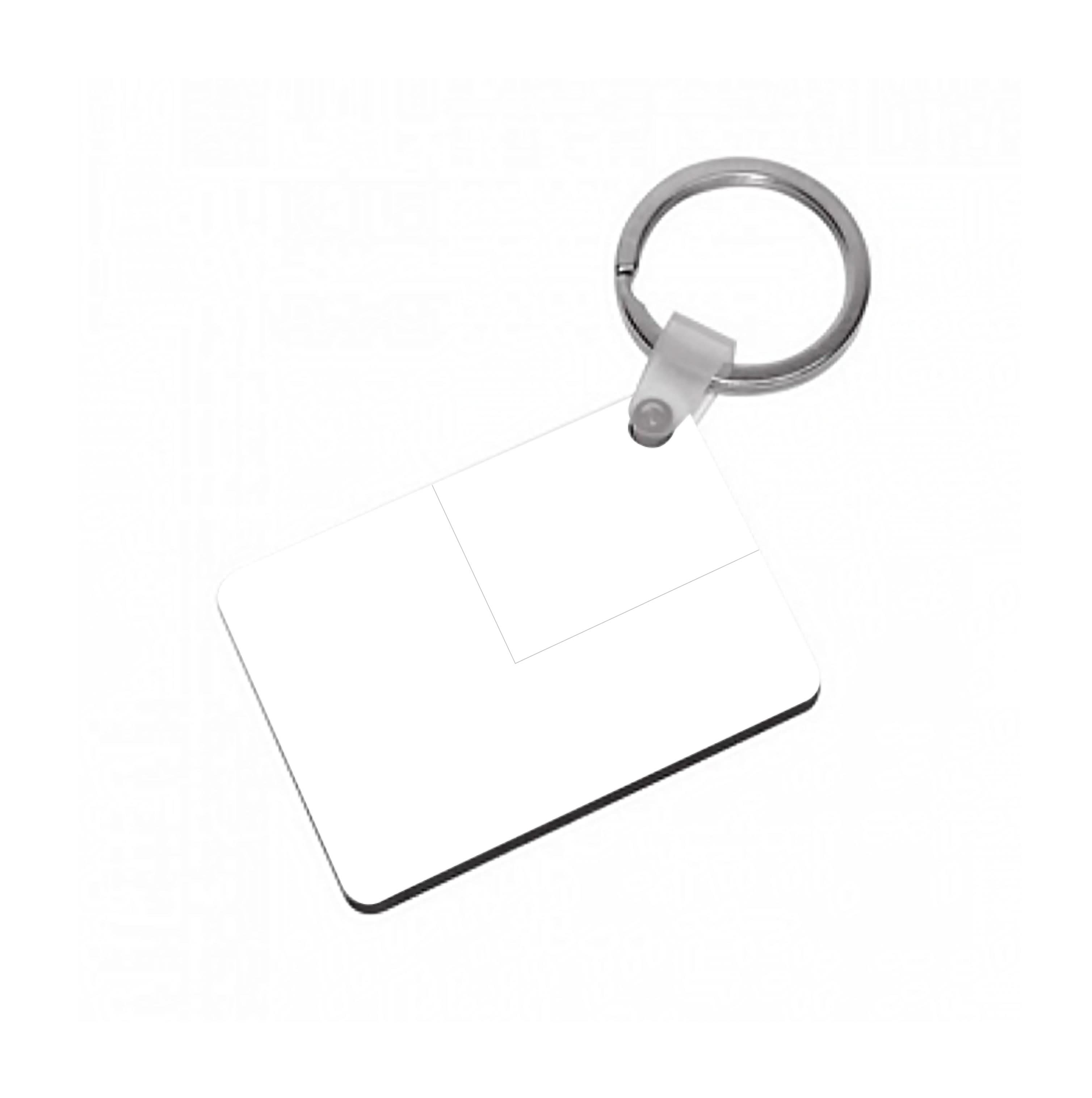 Orange Personalised Name Keyring