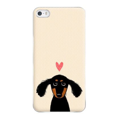 Dachshund Puppy Love Phone Case