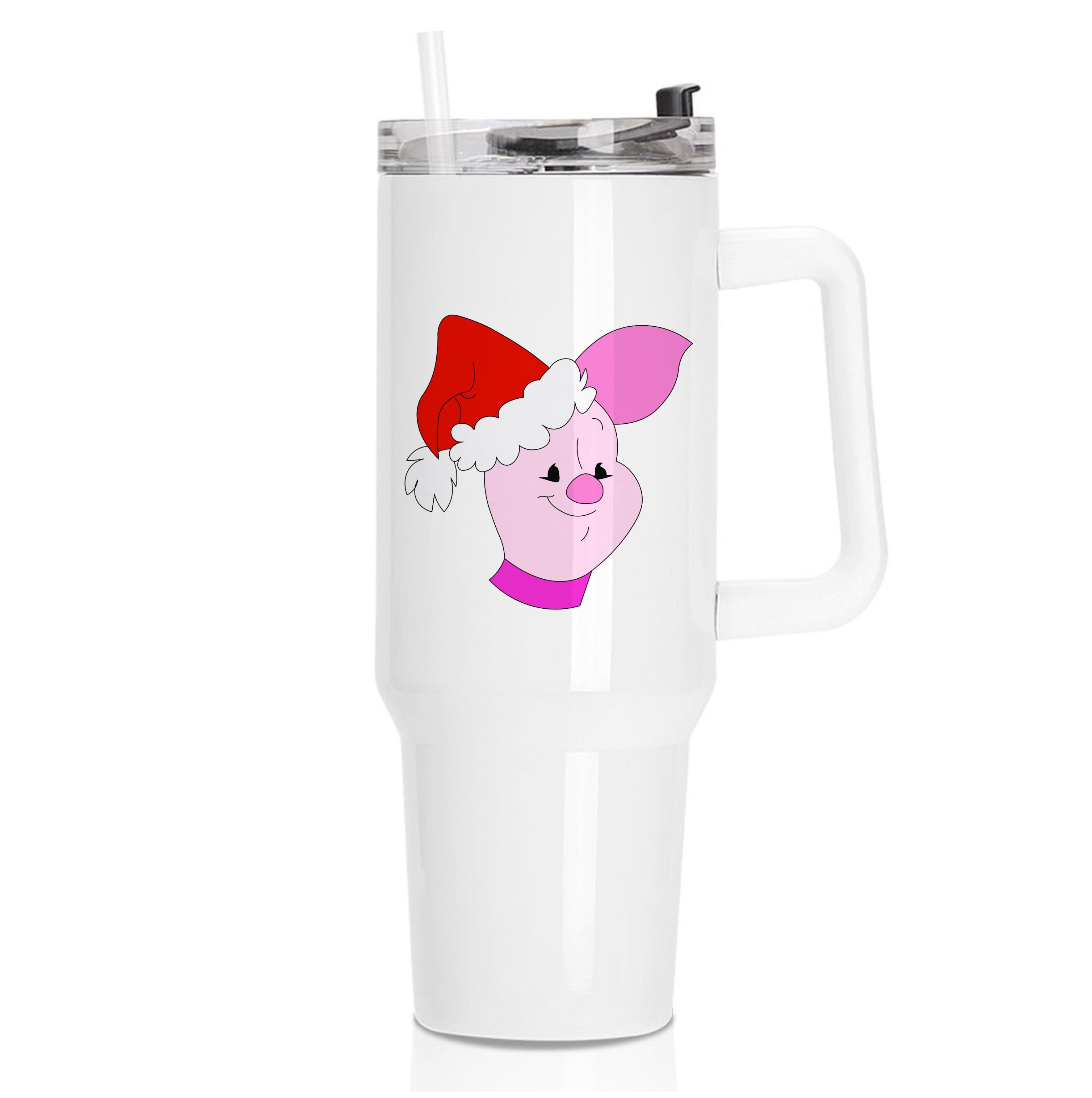 Pig Pattern Christmas Tumbler