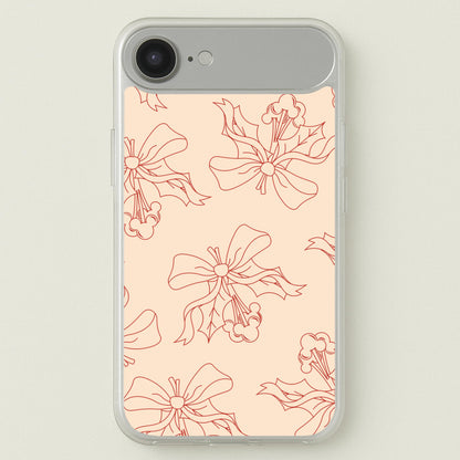Cartoon Mouse Holly Pattern iPhone 17 Air Case