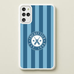 Stripey Cricket Badge Galaxy S20 Plus Case