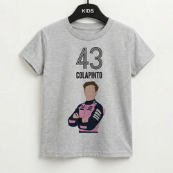 Colapinto 2026 Grey Kids T-Shirt