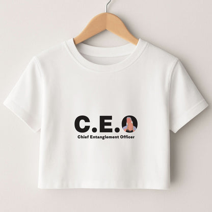 Chief Entanglement Officer Crop Top