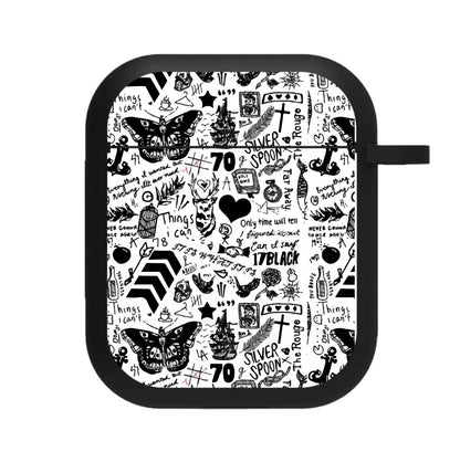 Direction Tattoos AirPods Case