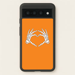 Skeleton Heart Google Pixel 7 Pro Case