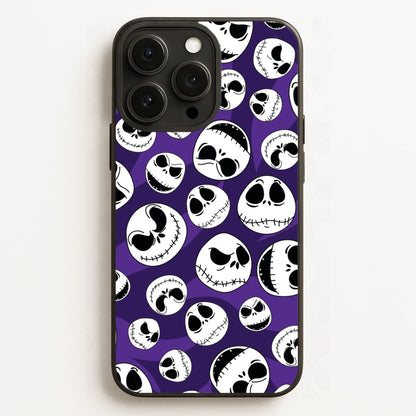 Skull Pattern Phone Case for iPhone, Samsung Galaxy and Google Pixel