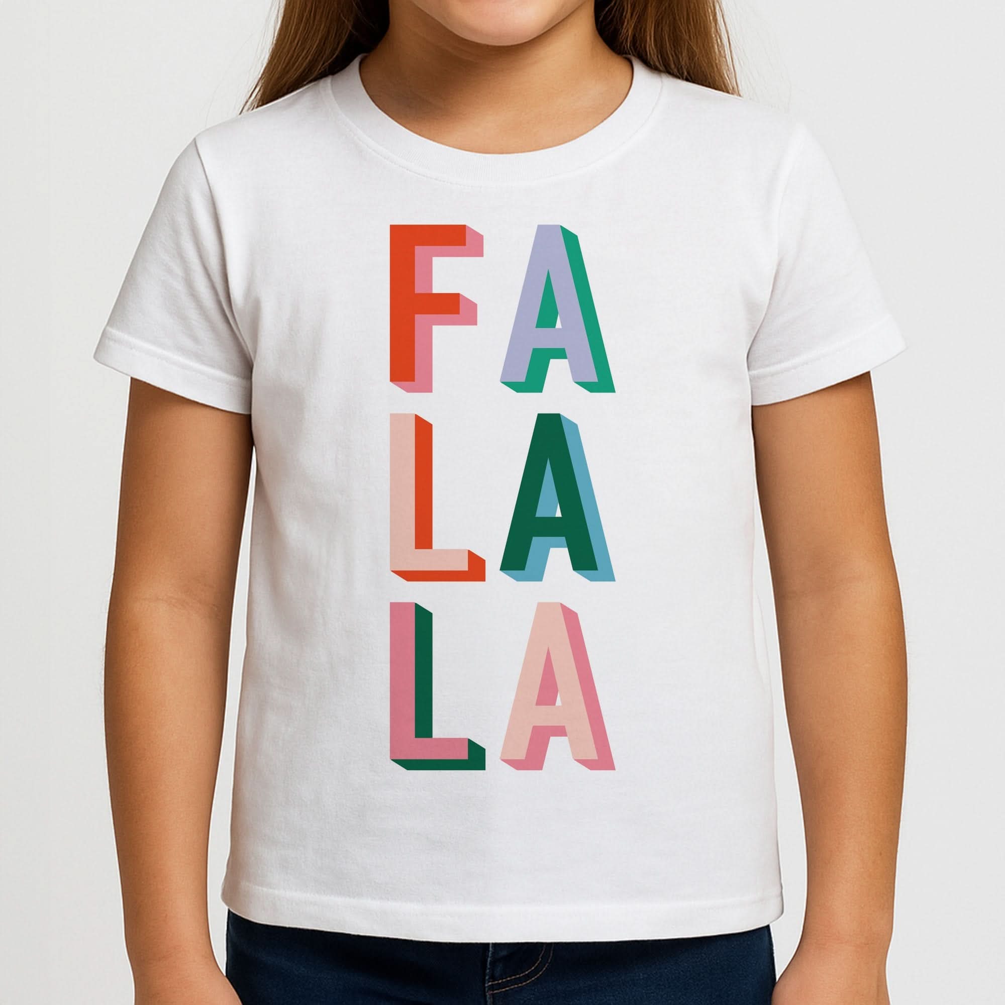 Colourful Falala Girls T-Shirt