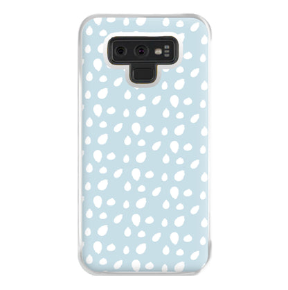 Pastel Blue Dots Phone Case