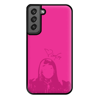Pink Gaga Silhouette  Galaxy S21FE Case