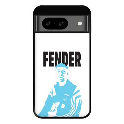 Fender Silhouette Blue Google Pixel 8 Case