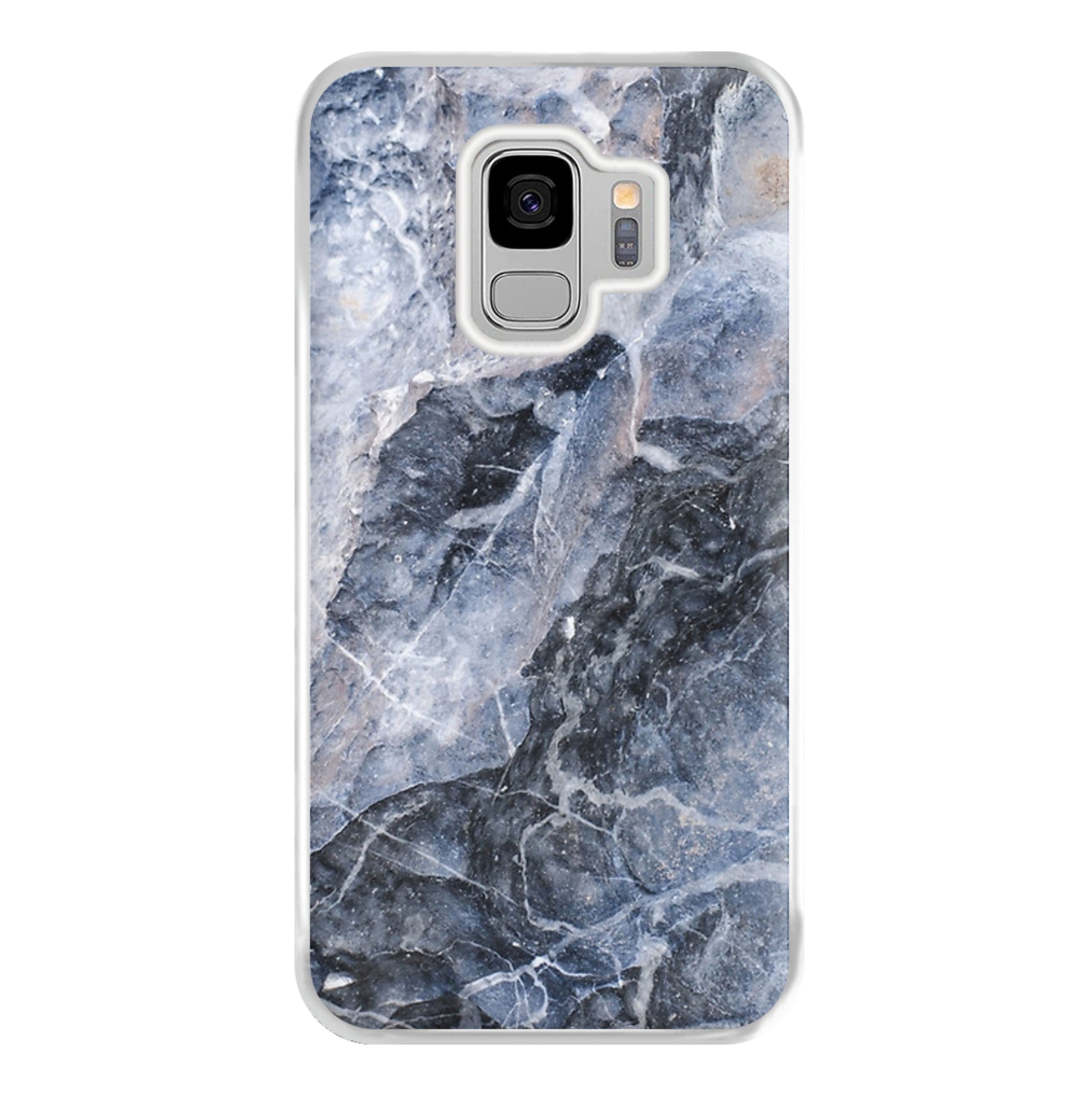 Grey and White Marble Phone Case