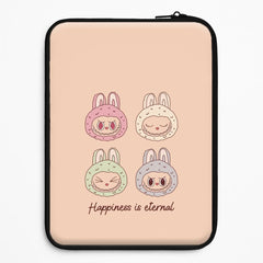 Happiness Is Eternal Monsters Laptop Sleeve