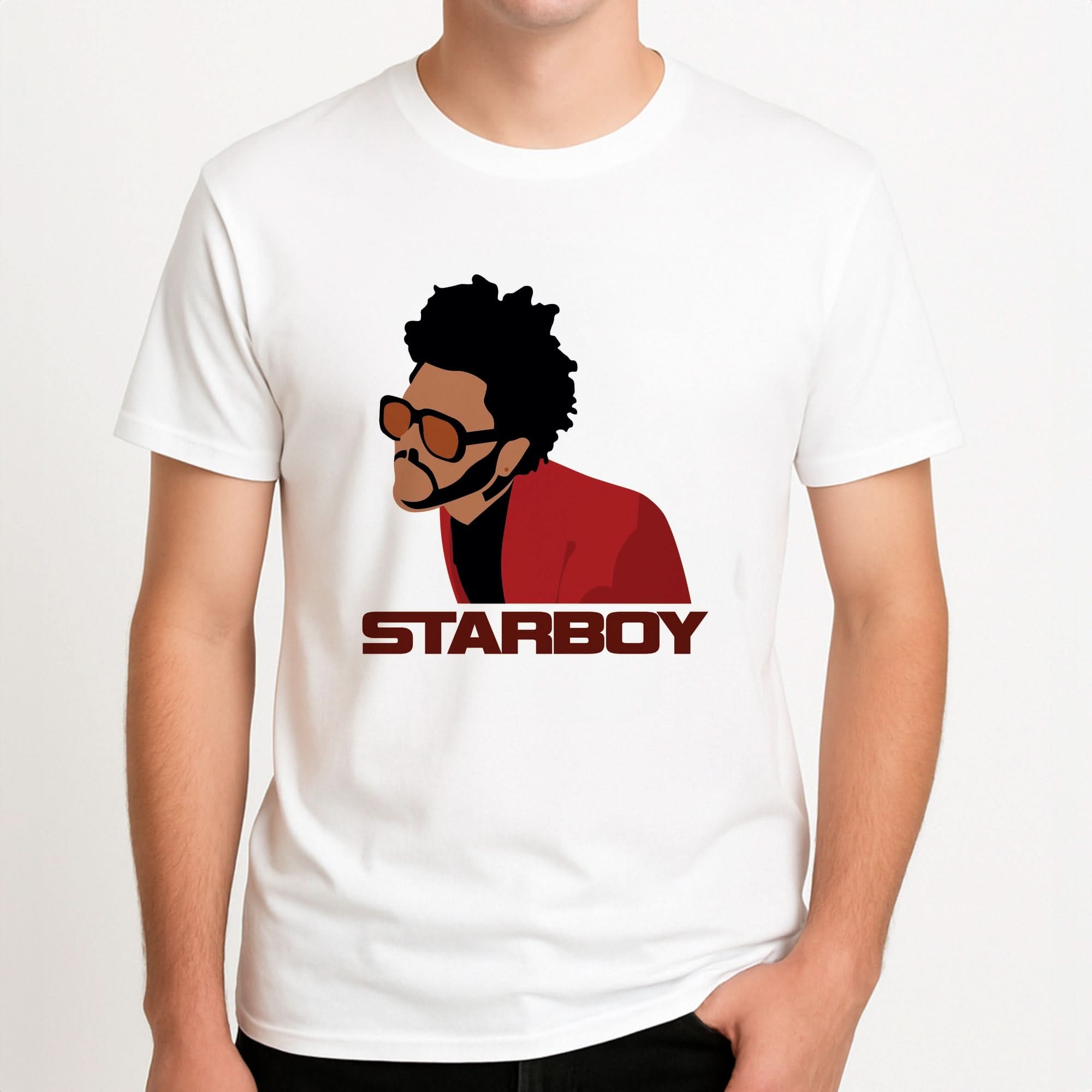 Starboy Singer Title Mens T-Shirt