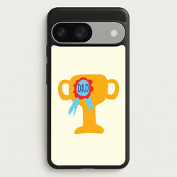 Cartoon Dad Trophy Google Pixel 9 / 9 Pro Case