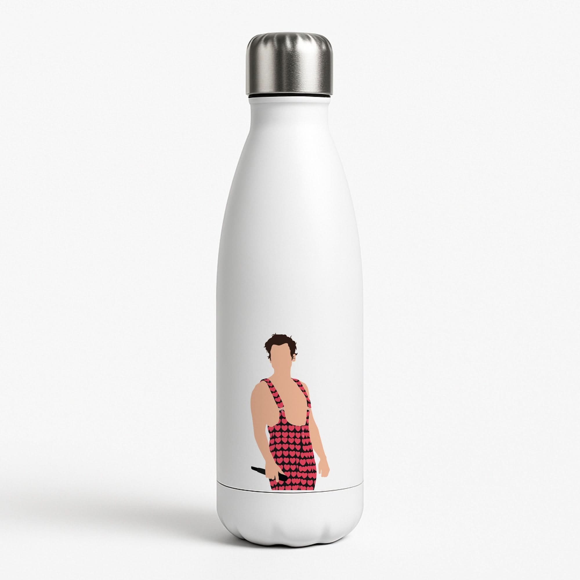 Harry Heart Jumpsuit White Water Bottle