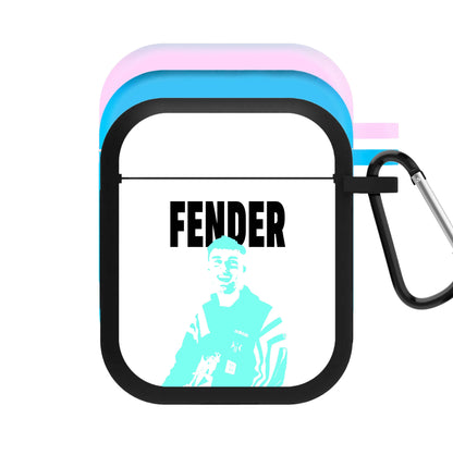 Fender Silhouette Blue AirPods Case