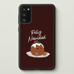 Christmas Pudding Plush Galaxy S20 Case