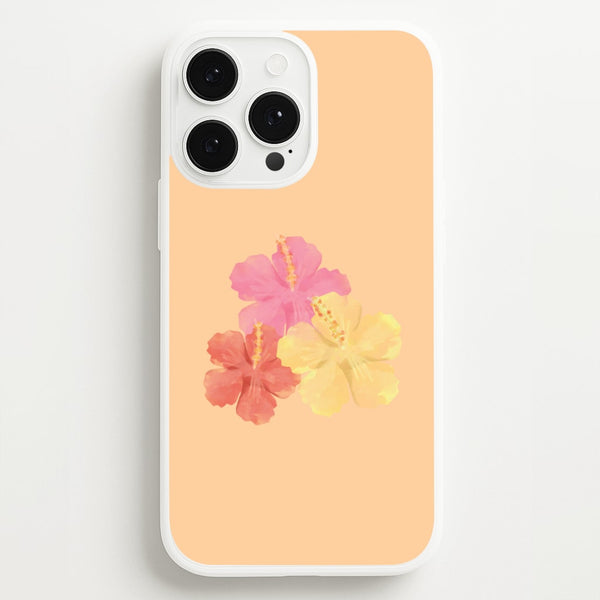 Hibiscus Sunset iPhone 13 Pro Max Case