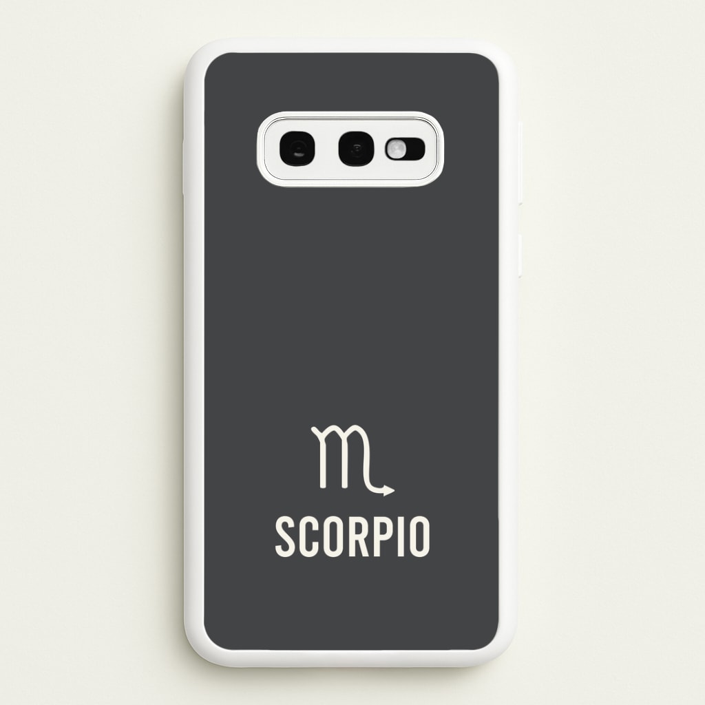 Scorpio Pastel Zodiac Galaxy S10e Case