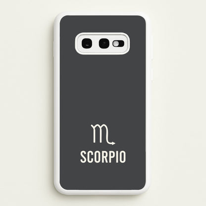 Scorpio Pastel Zodiac Galaxy S10e Case