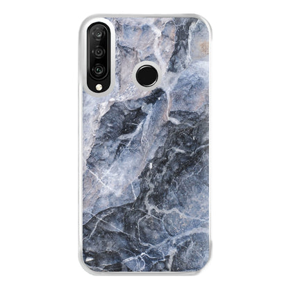 Grey and White Marble Phone Case