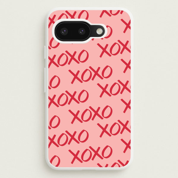 XOXO Pattern Google Pixel 9a Case