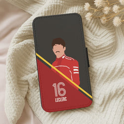 Leclerc 2026  Leather Phone Case