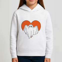 Ghost Heart  Girls Hoodie