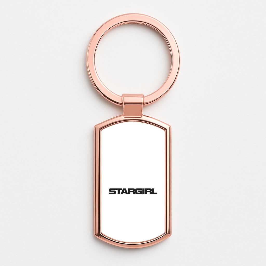 Stargirl  Rose Gold Keyring