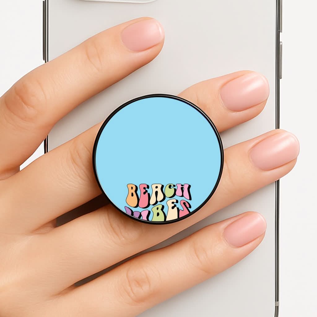 Pastel Beach Vibes Phone Grip