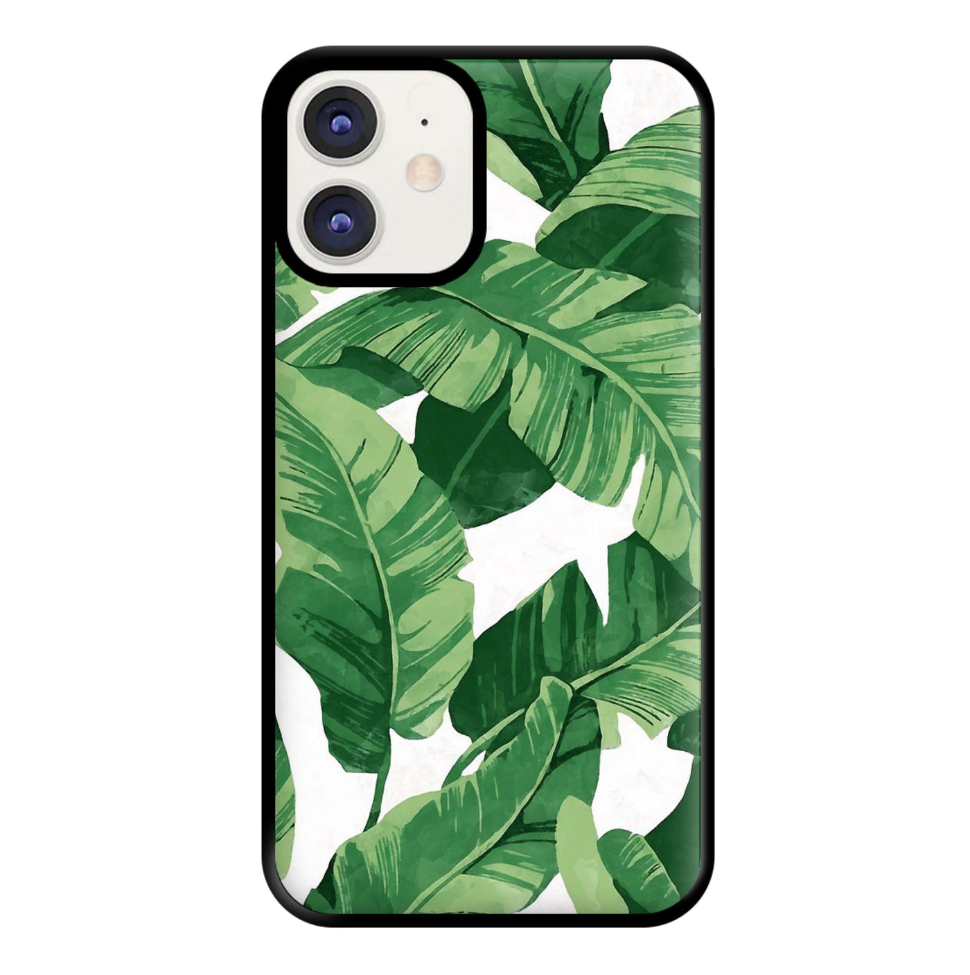 Tropical Banana Leaf Pattern Phone Case