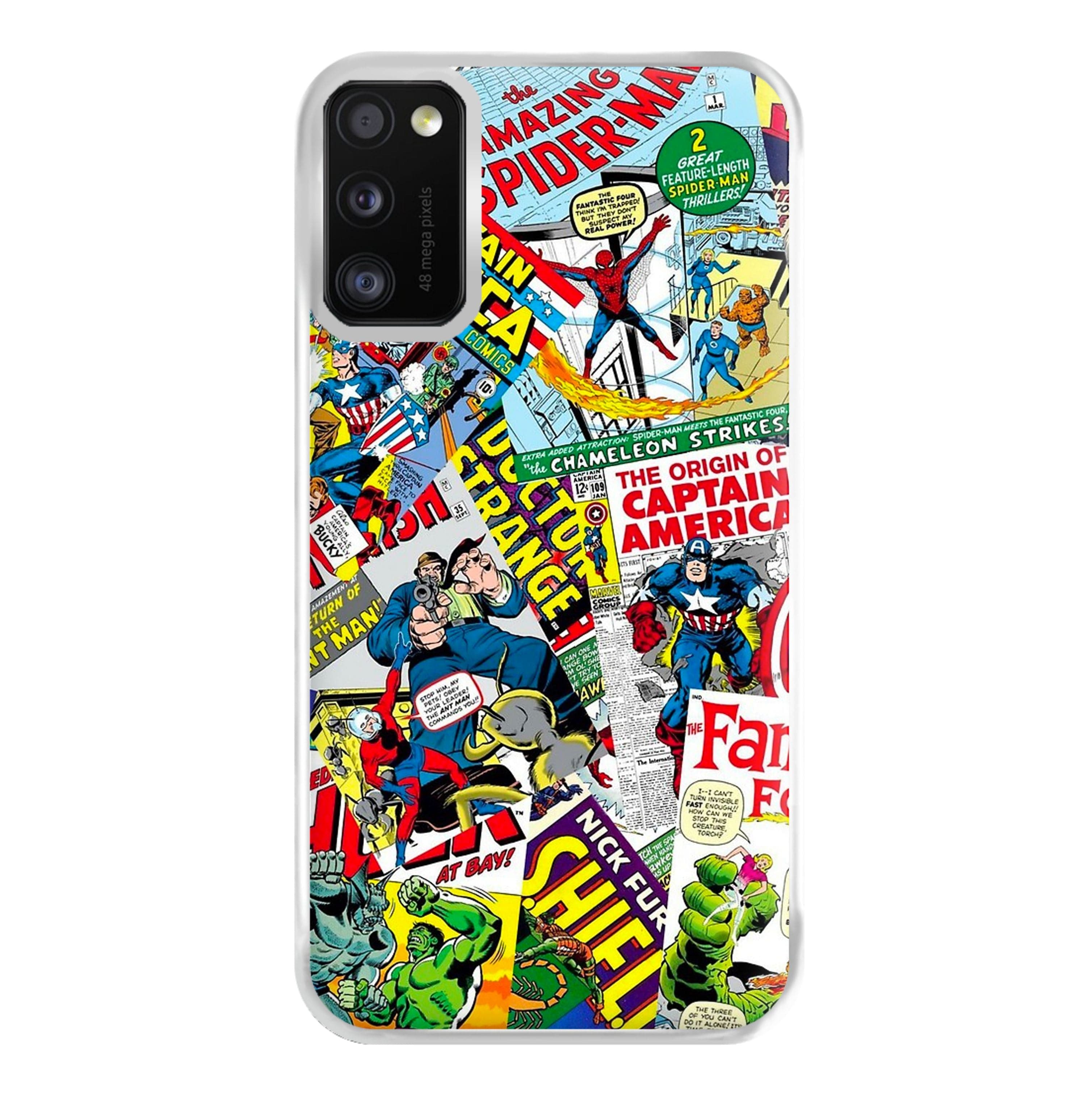 Superhero Comic Comics Pattern Phone Case