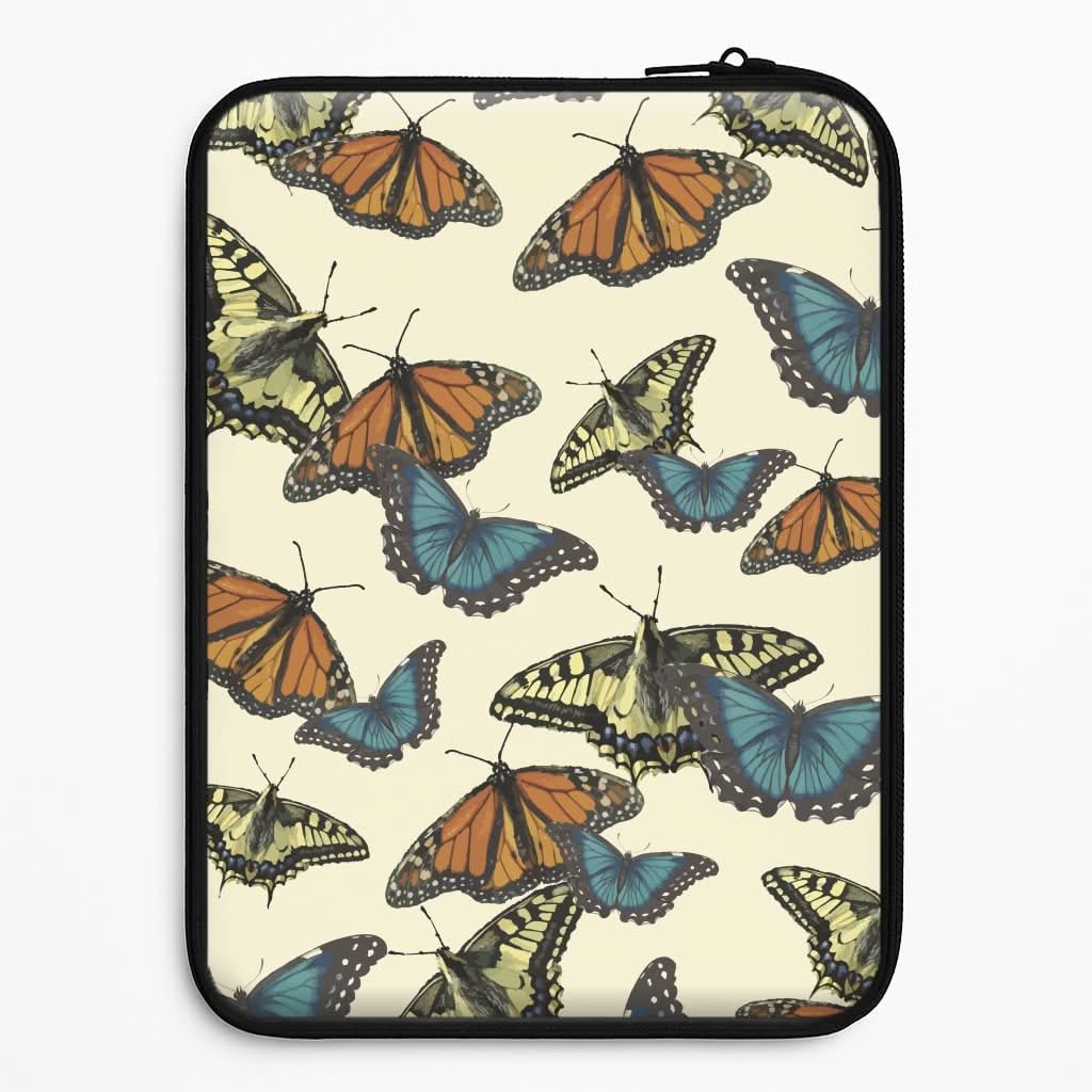 Butterfly Assortment Pattern Laptop Sleeve